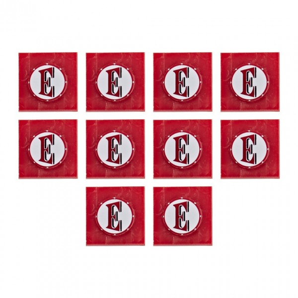 Eden KITS-70517 1-24-000088 Plexi Logo E Series, 10-Pack