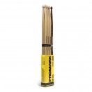 Promark Rebound 5B Hickory Acorn Holzspitze, FireGrain Bonus 4er Pack