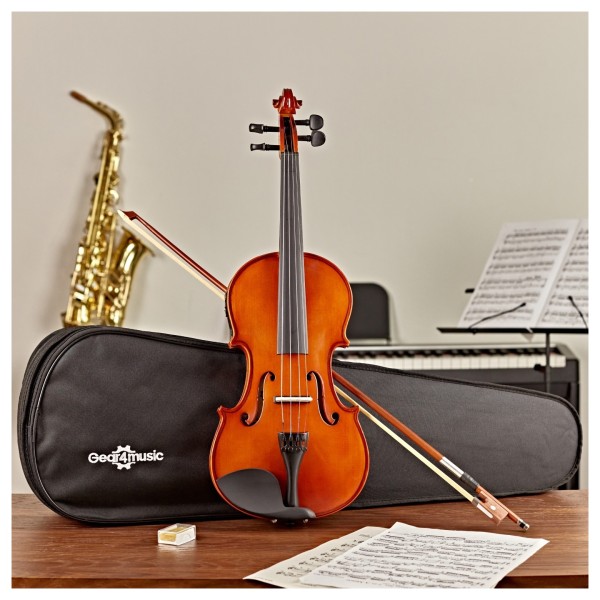 Electro Acoustic Violin by Gear4music