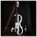 Electric Violin by Gear4music, White w/ Amp Pack