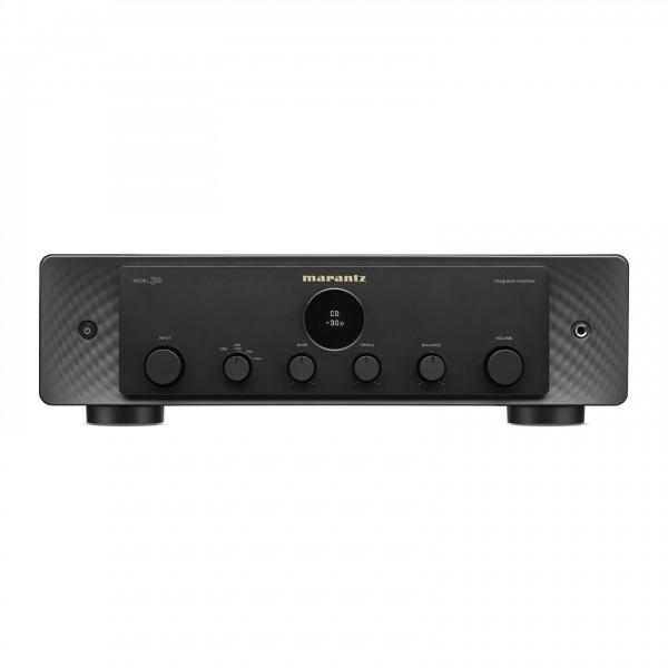 Marantz Model 30 Integrated Amplifier, Black front view