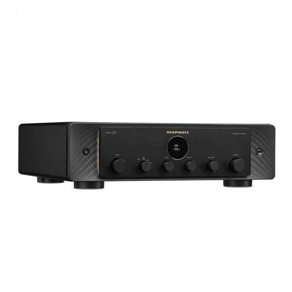 Marantz Model 30 Integrated Amplifier, Black angled