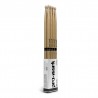 Promark Classic Forward 2B Hickory Drumsticks, Oval Wood Tip, 4-Pack