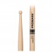 Promark Finesse 7A Maple Drumstick, Small Round Wood Tip