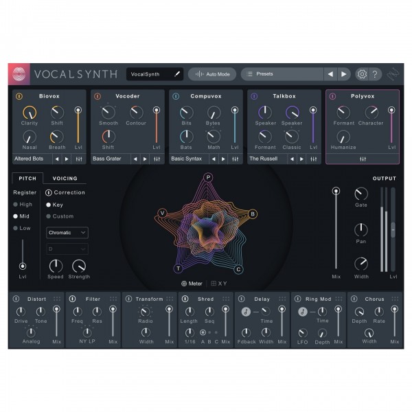 iZotope VocalSynth 2 - All modules