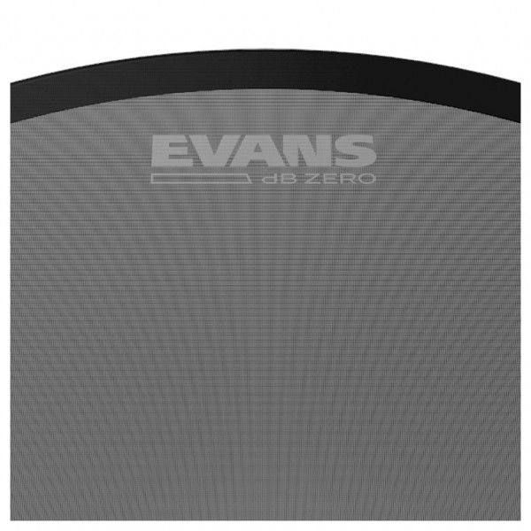 Evans 24'' dB Zero Bass Drum Head - Logo Detail