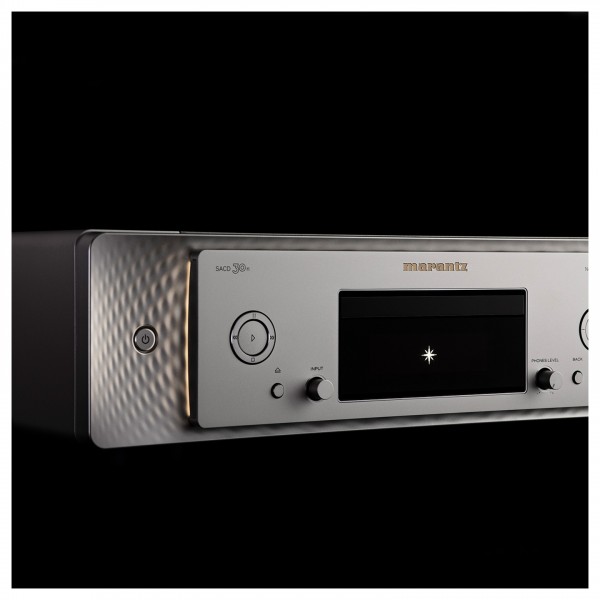 Marantz SACD 30n Network CD player with HEOS, Silver Close Up
