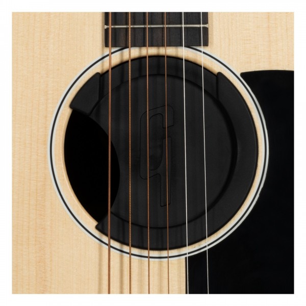Guitar Sound Hole Cover Wooden, Wood Pickup Sound Hole Block Guitar Block Protector Cover Guitar Sound Hole Sound Hole Cover with Sponge for Acoustic Classical Guitar 41inch(#2