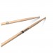 Promark Finesse 5A Long Maple Drumsticks, Small Round Wood Tip