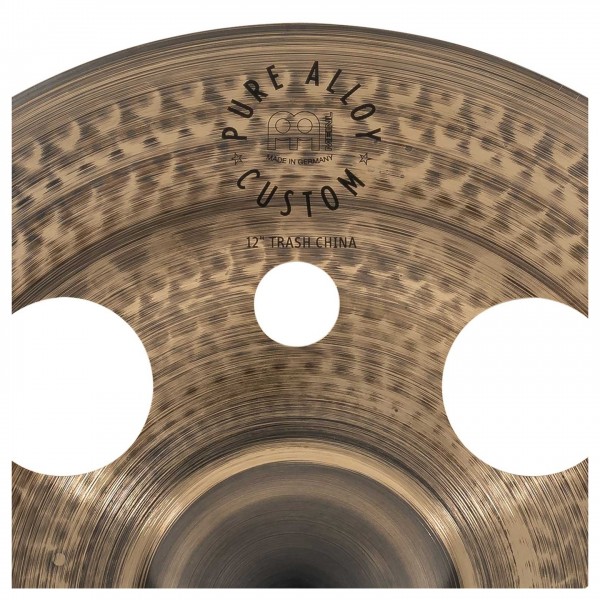 Meinl 12" Pure Alloy Custom Trash China - Close