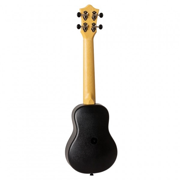 Flight TUSL-50 Travel Long Neck Soprano Ukulele, Walnut back