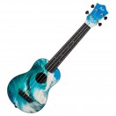 Flight TUSL-25 Travel Long Neck Soprano Ukulele, Surf