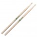 Promark Rebound 5B Raw Hickory Drumsticks, Acorn Wood Tip
