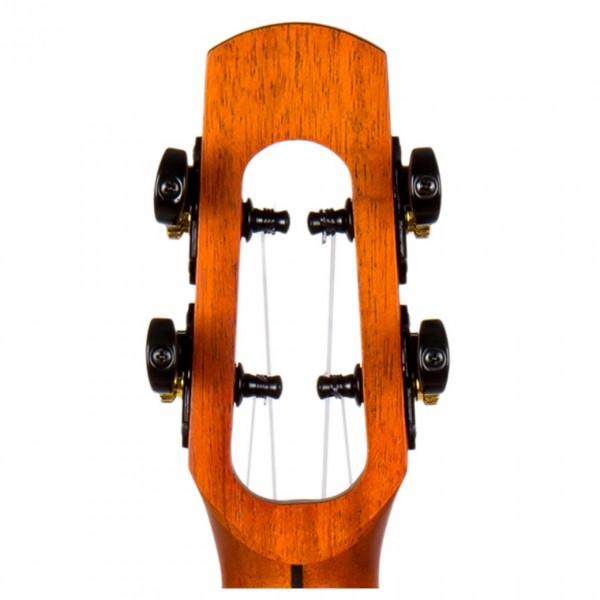 Flight Voyager All Solid Concert Ukulele - Headstock Back
