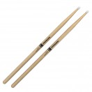 Baquetas Promark Rebound 5A Hickory, punta ovalada de nylon