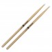Promark Rebound 5A Hickory Drumsticks, Oval Nylon Tip