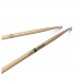 Promark Rebound 5A Hickory Drumsticks, Oval Nylon Tip