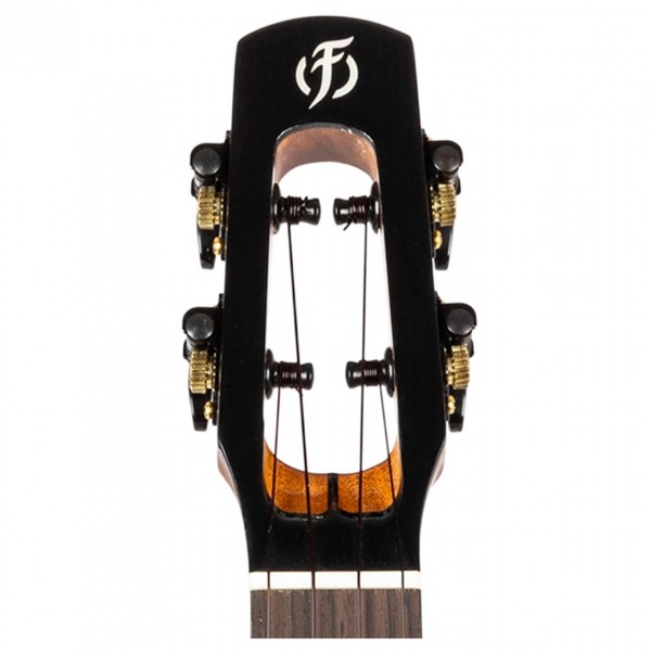 Flight Peter Moss Signature Tenor Electro Ukulele - Headstock Front