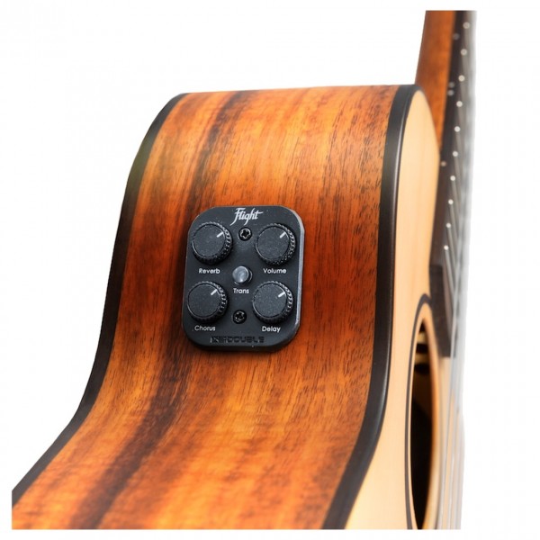 Flight Victoria Tenor Electro Ukulele, SoundWave - Controls