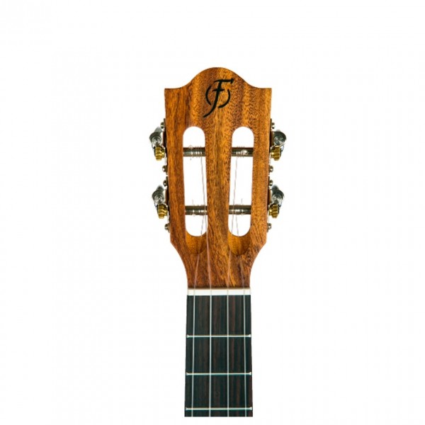 Flight Victoria Tenor Electro Ukulele, SoundWave - Headstock Front