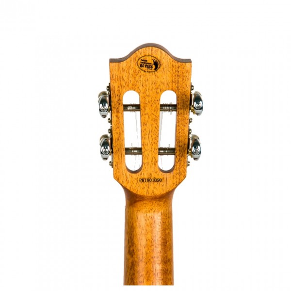 Flight Victoria Tenor Electro Ukulele, SoundWave - Headstock Back