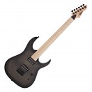 Harlem S Elektrisk gitar fra Gear4Music, Transparent Black