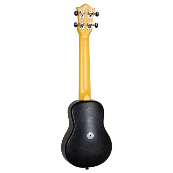 Flight TUSL Elise Ecklund Travel Long Neck Soprano Ukulele, Sunset back