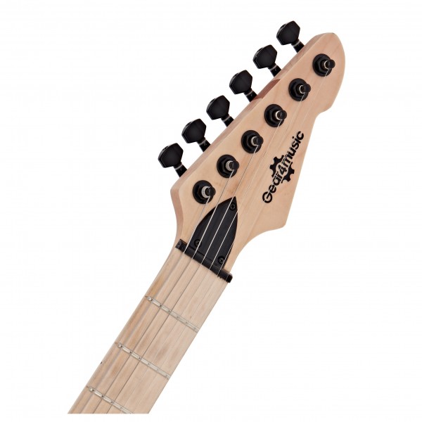 Harlem S Electric Guitar by Gear4music, Trans Black
