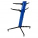 Stay Stands Tower Keyboard Stand, Two Tier, Blue back