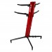 Stay Stands Tower Keyboard Stand, Two Tier, Red back