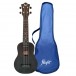 Flight TUS-35 Travel Soprano Ukulele, Black gigbag