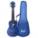 Flight TUS-35 Travel Soprano Ukulele, Dark Blue gigbag