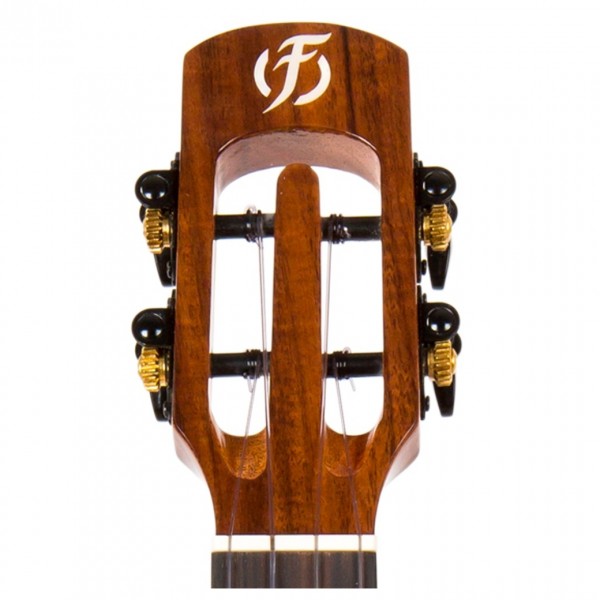 Flight Phantom All Solid Tenor Ukulele - Headstock Front