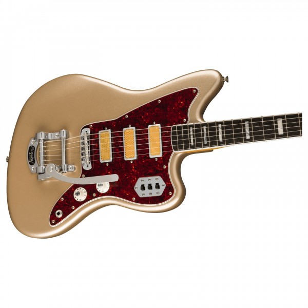 Fender Limited Edition Gold Foil Jazzmaster, Shoreline Gold