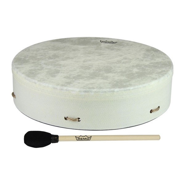 Remo Standard Buffalo Drum 16'' x 3.5'', White