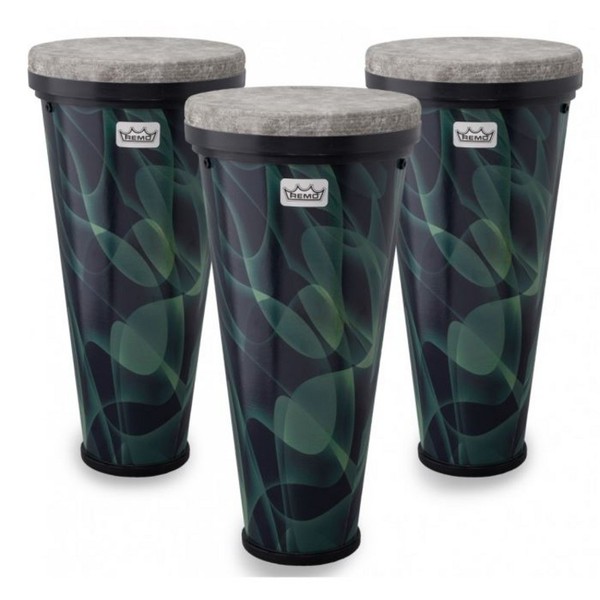 Remo 3 Piece Timbau Pack, Green