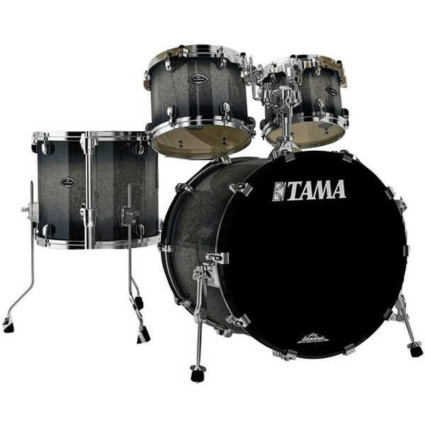 Tama Starclassic Bubinga 22in 4 Piece Shell Pack, Dark Stardust Burst