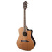 Fender F-1030SCE Dreadnought Cutaway Acoustic Guitar, Natural