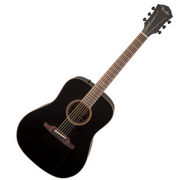 Fender F-1020S Dreadnought Acoustic Guitar, Black