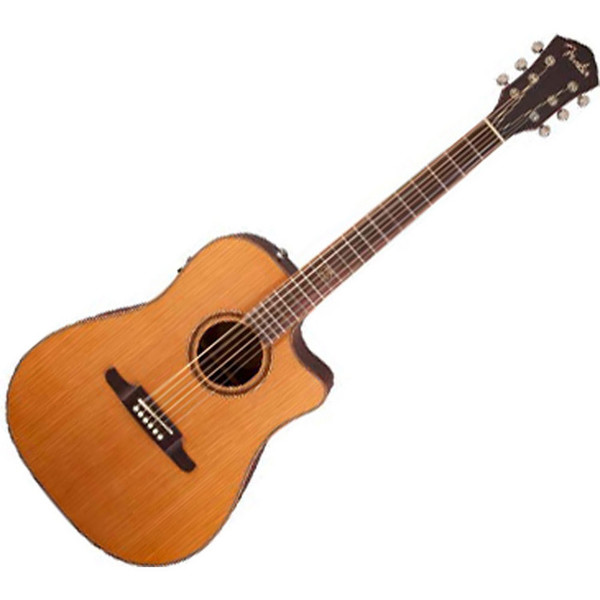 Fender F-1020CE Dreadnought Cutaway Electro-Acoustic Guitar, Natural