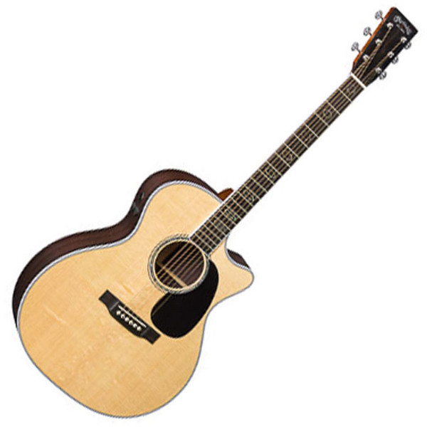 Martin GPC-Aura GT Dreadnought with Pickup, Natural 