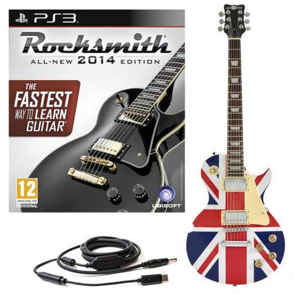 Rocksmith 2014 PS3 + New Jersey II Electric, Union Jack
