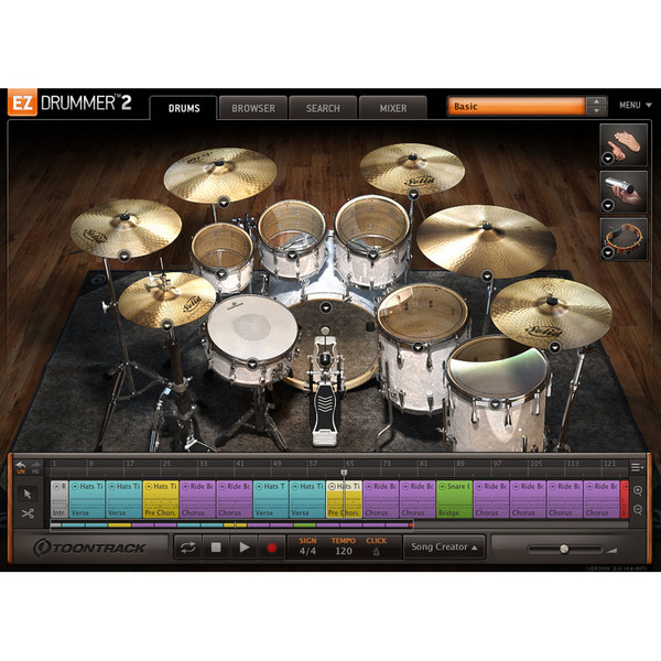 Toontrack EZdrummer 2 Virtual Drummer Software