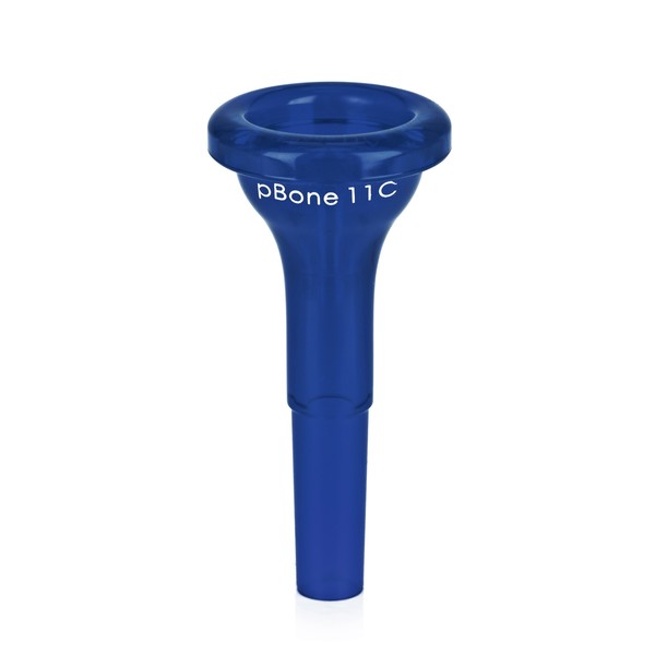 pBone Plastic Mouthpiece for pBone Trombone, Blue
