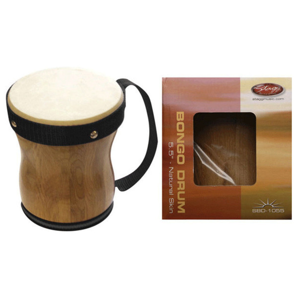 Stagg 5.5 Inch Wooden Bongo Drum