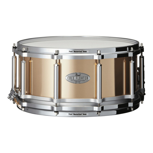 Pearl 14 Inchx6.5 Inch 1.2mm Phosphor Bronze Free Floater Snare Drum