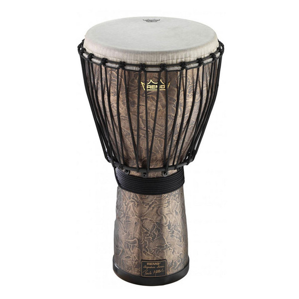 Remo 25 x 13 Inch Rope Djembe, Metallic Bronze
