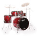 Premier Genista Maple Stage 20 5 Piece Shell Pack, Cherry Red Fade