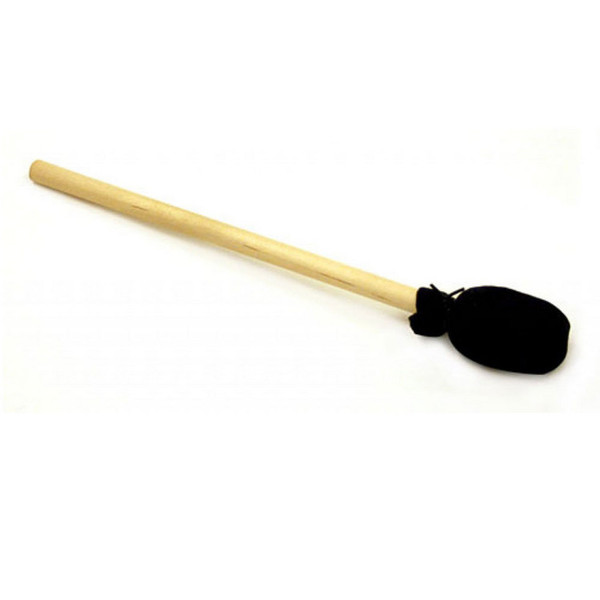 Remo Mallet, 5/8 x 16 Inch, Wood Handle, Foam Head, Soft Black Cover