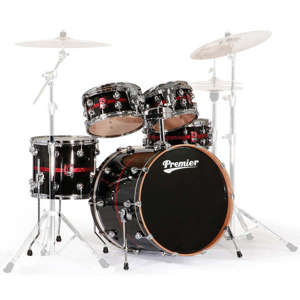 Premier Genista Maple Stage 22 5 Pc Shell Pack, Premier Blaze Sparkle